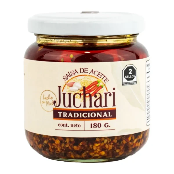 Salsa de Aceite Tradicional  Juchari 110 g. 180g. y 230 g.