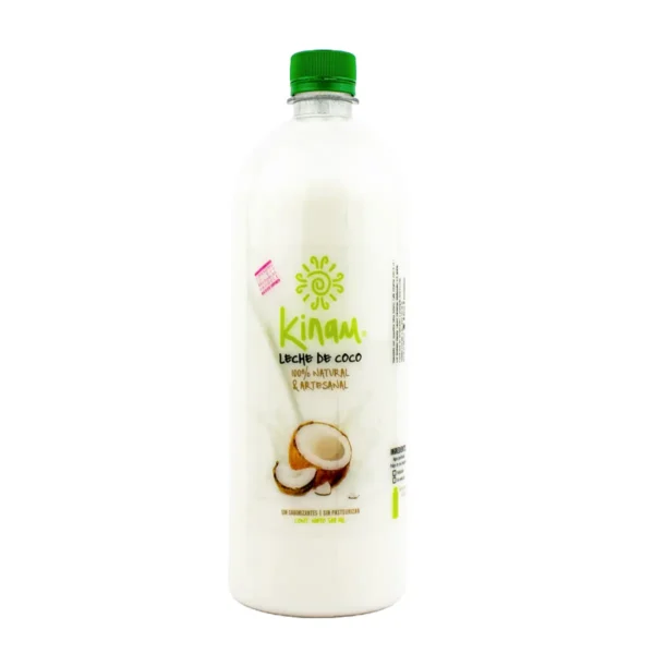 Leche De Coco Kinam 100% Natural & amp Artesanal 500 ml