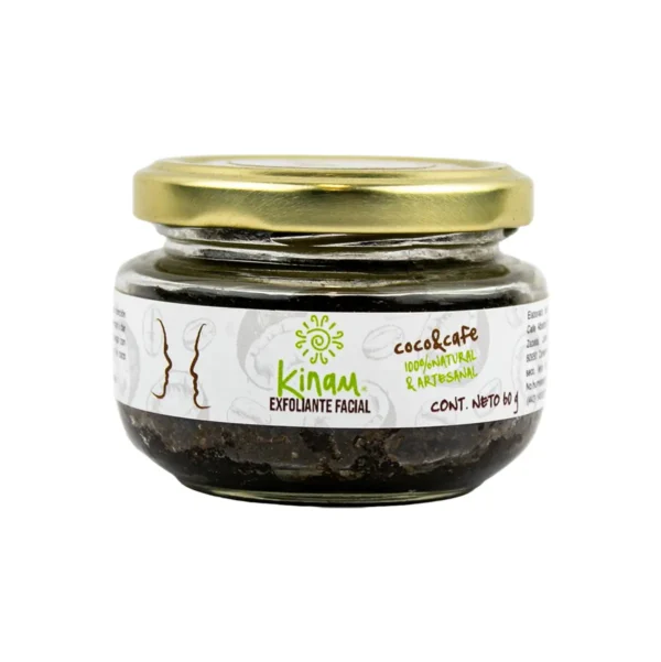 Exfoliante Facial Kinam Coco & Café 100% Natural y Artesanal 60g