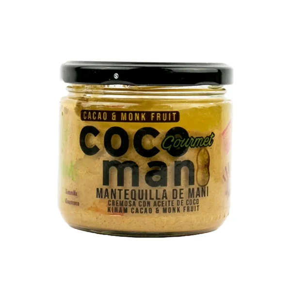Mantequilla de Maní Coco Man Gourmet Kinam