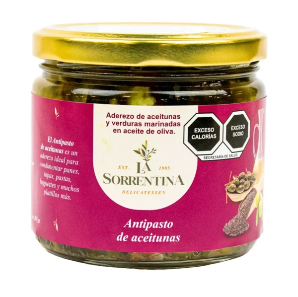 Antipasto de Aceitunas y Chutney De Mango La Sorretina Delicatessen 360 ml. - Image 3
