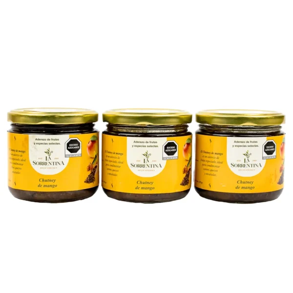 Antipasto de Aceitunas y Chutney De Mango La Sorretina Delicatessen 360 ml. - Image 5