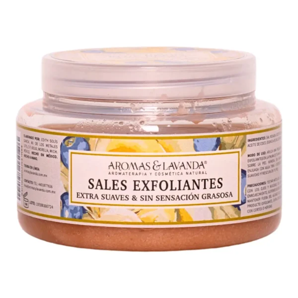 Sales Exfoliantes Aromas y Lavanda sin Sensación Grasosa