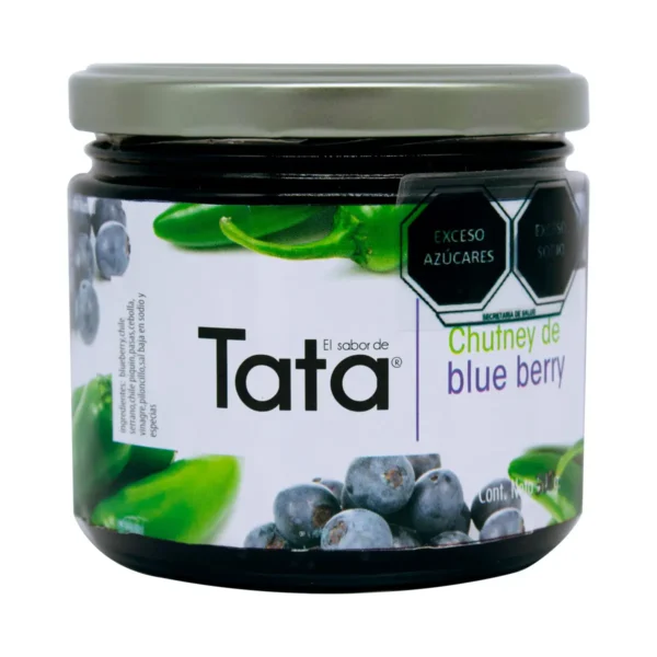 Chutney de Blue Berry El Sabor de Tata 240 g