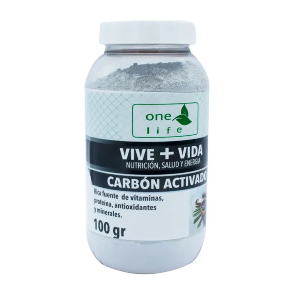 Carbón Activado Onelife Vitaminas Antioxidantes y Minerales 100 g
