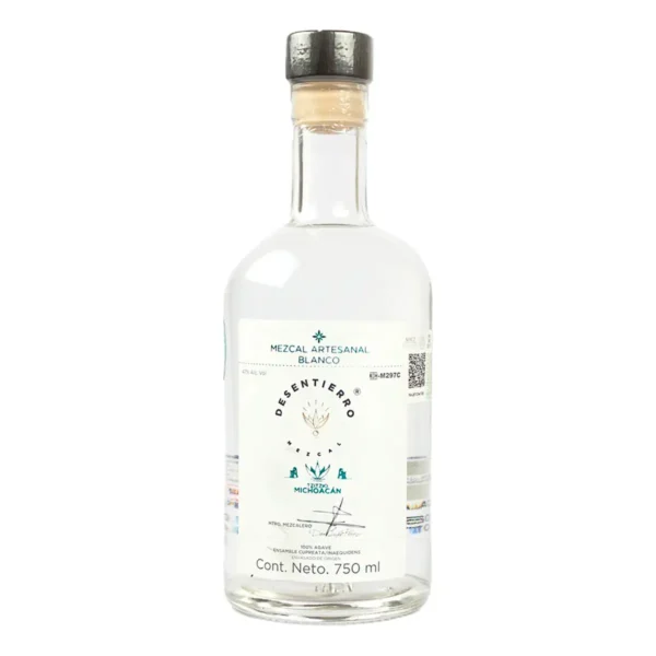 Mezcal Artesanal Blanco Desentierro 750 ml