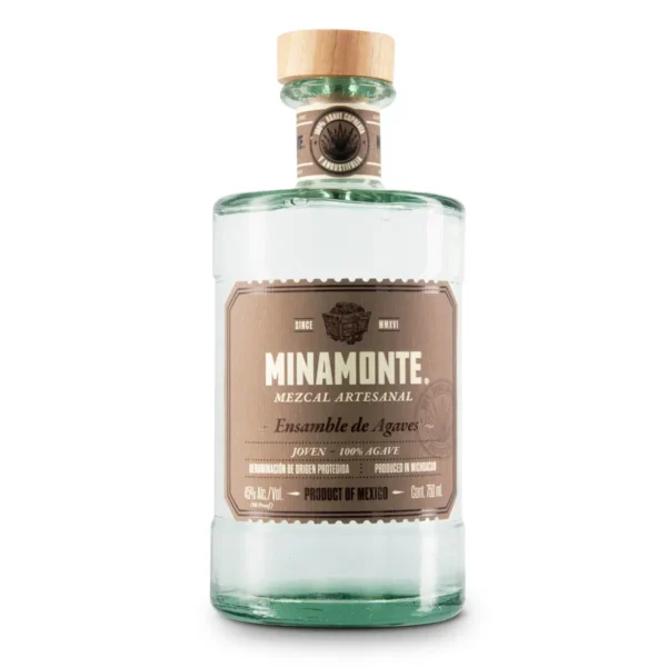 Mezcal Artesanal Joven Minamonte Ensamble de Agave 750 ml