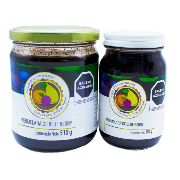 Mermelada de Blue berry Frutas De La Montaña 280 g. y 510 g. - Image 3