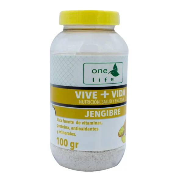 Jengibre Onelife Vitaminas Proteínas Antioxidantes 100 g