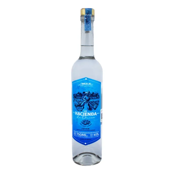 Mezcal Artesanal La Hacienda De Etúcuaro Mezcal Joven 100% Agave Cupreata 750ml