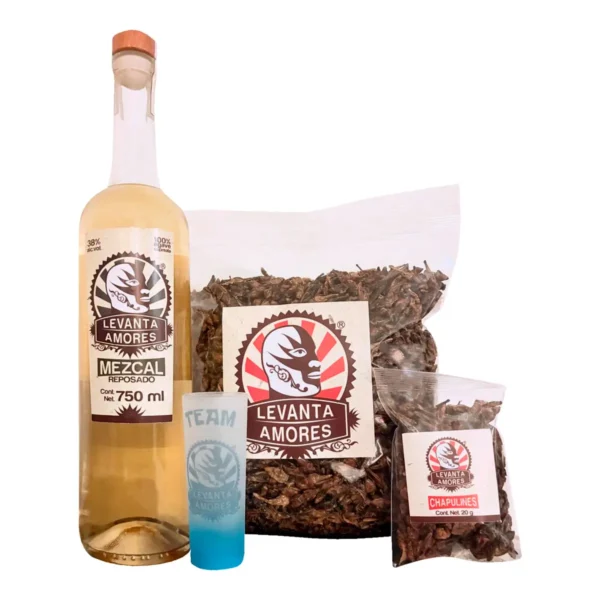 Chapulines y Sal de Chapulín Levanta Amores 60 g - Image 3