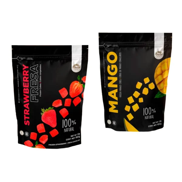 Fruta Congelada Nature Prime Fresa y Mango 100% Natural 454 g