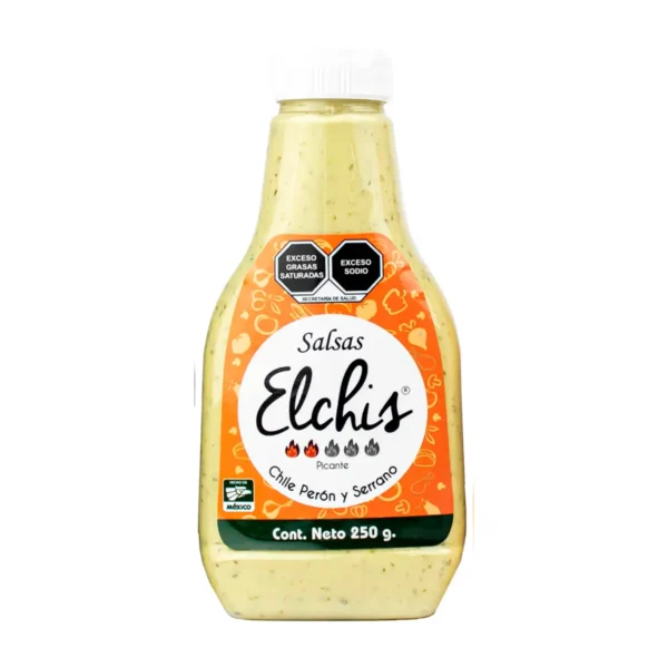 Salsa de Chile Peron y Serrano Elchis 250 g - Image 2