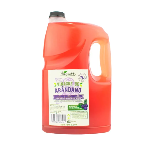Vinagre de Arándano Vingrett 100 % Natural 3.5 L