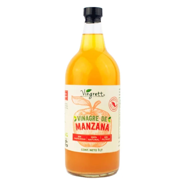 Vinagre de Manzana Vingrett 100 % Natural 375 ml - Image 3