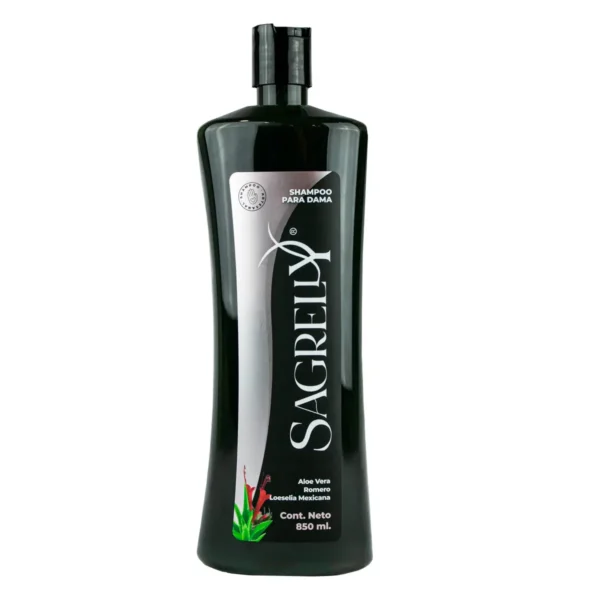 Shampoo para Dama Sagrelly Aloe Vera y Romero 850 ml