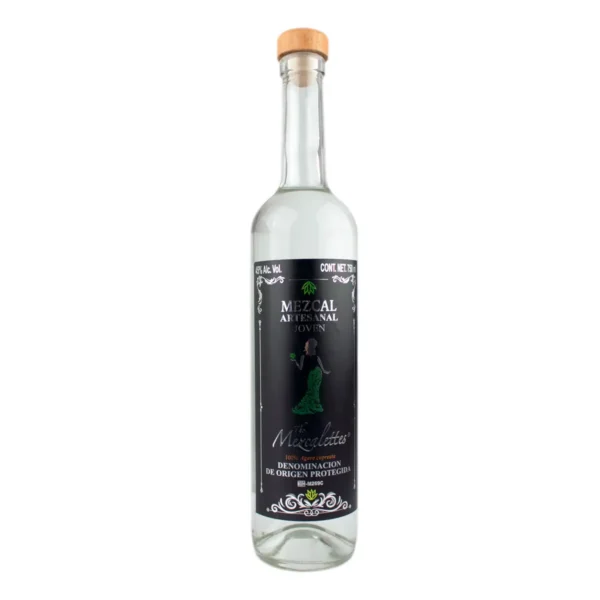 Mezcal Artesanal Joven The Mezcalettes 100% Agave Cupreata 750 ml