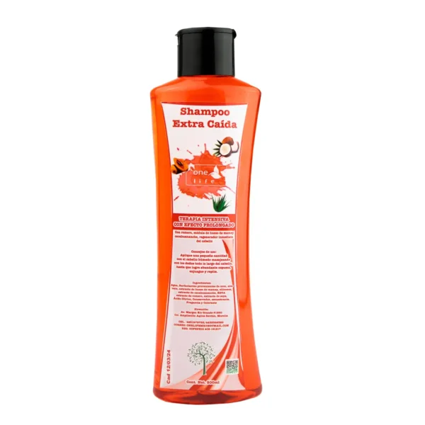 Champú Extra Caída Onelife Terapia intensiva con efecto prolongado 500 ml