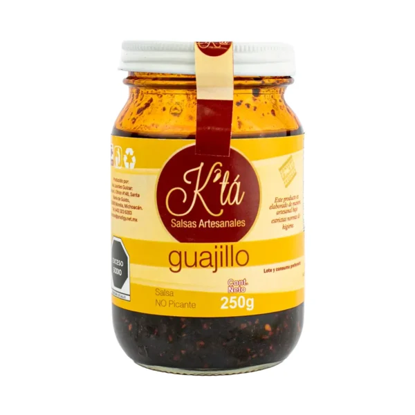 Salsa Picante Guajillo K´tá Salsas Artesanales 250 g.