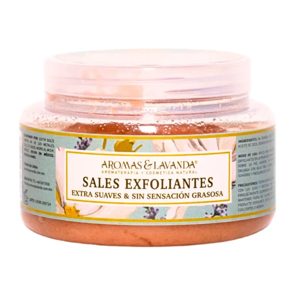 Sales Exfoliantes Aromas y Lavanda sin Sensación Grasosa