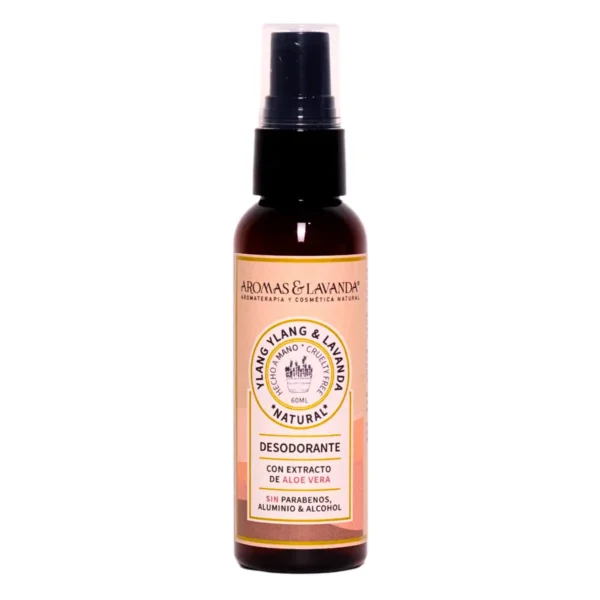 Desodorante Aromas y Lavanda Ylang Ylang y Lavanda 60 ml