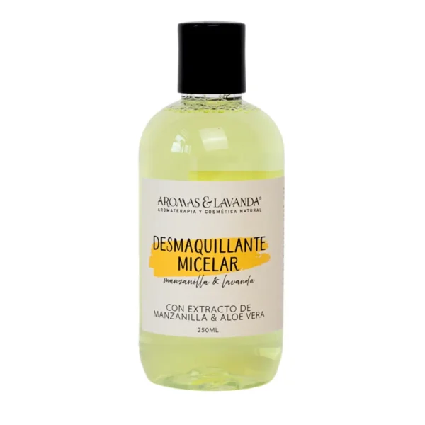 Desmaquillante Micelar  Aromas y Lavanda Manzanilla y Lavanda 250 ml