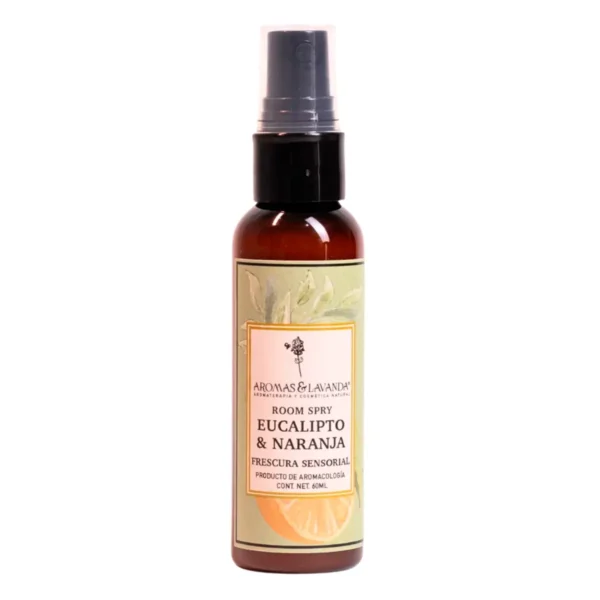 Room Spry Eucalipto y Naranja Aromas y Lavanda Frescura Sensorial 60 ml