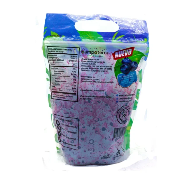Mix de Arándanos Congelados Campoterra Fruta 100% Natural - Image 2