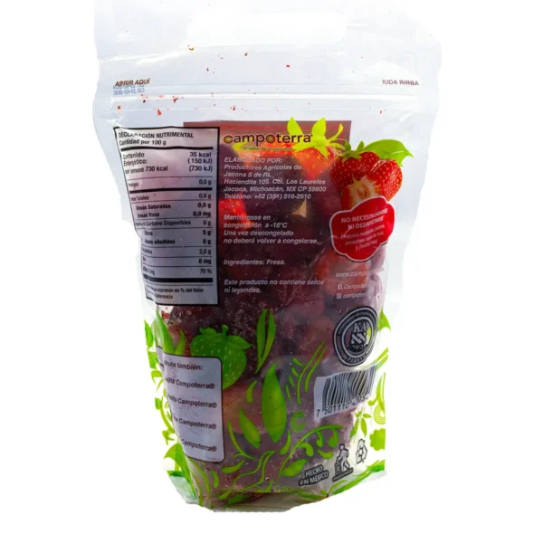 Mix de Fresas Congeladas Campoterra Desde el Campo Michoacano - Image 2