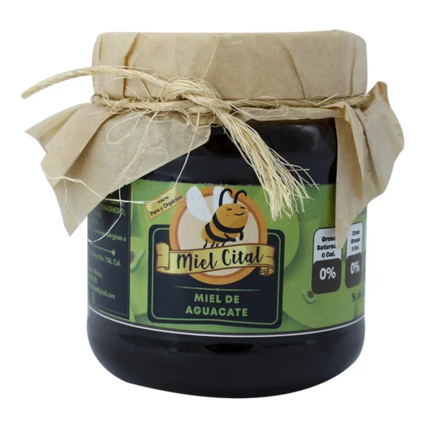 Miel de aguacate Miel cital pura y orgánica 350 g. - Image 2