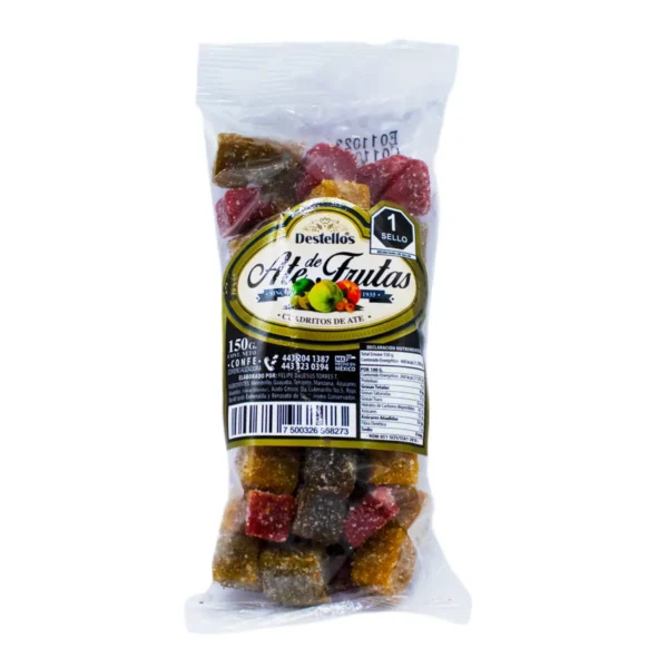 Ate de Frutas Confe, Varios Sabores en Bolsa 150g - Image 3