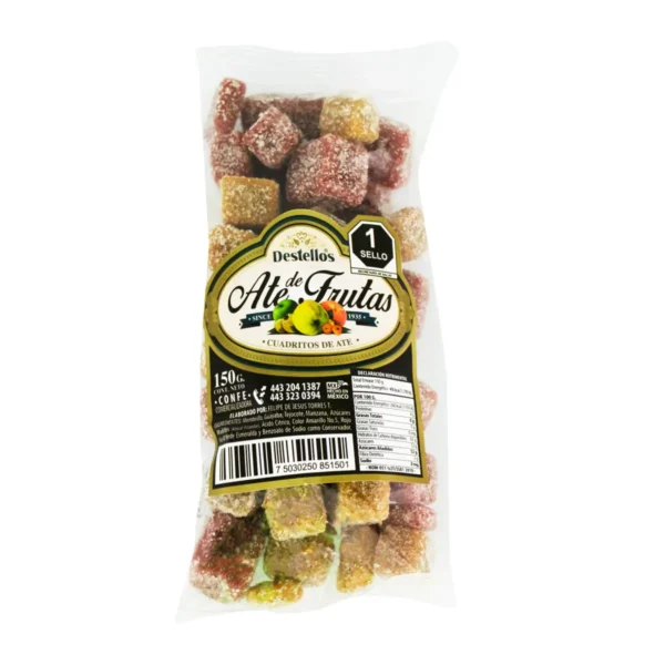 Ate de Frutas Confe, Varios Sabores en Bolsa 150g - Image 2