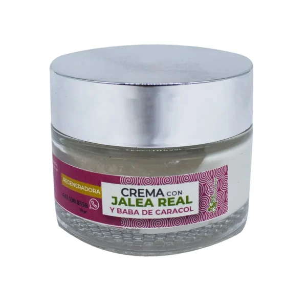 Crema con Jalea Real y Baba de Caracol Ápicola Celda Real 50 g