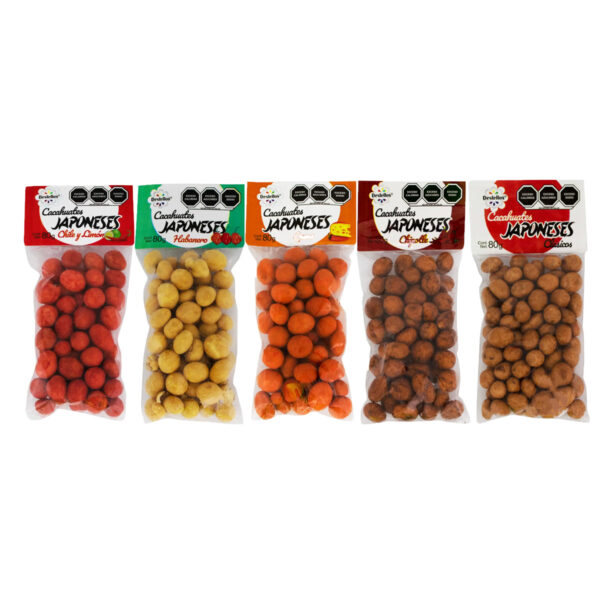 Cacahuates Japoneses Confe Varios 80 g