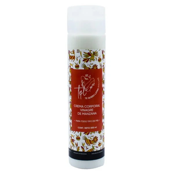 Crema Corporal de Vinagre de Manzana Te Quiero Latina 300 ml
