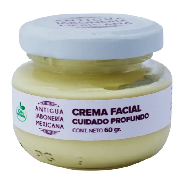 Crema Facial Cuidado Profundo Antigua Jabonería Mexicana 60 g