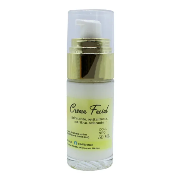 Crema Facial Miel Quetzali 50 ml
