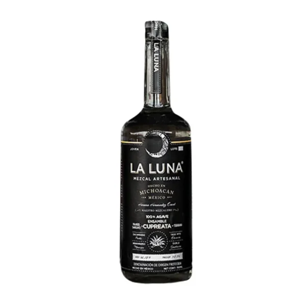 Mezcal artesanal La Luna agave Ensamble Cupreata 750 ml