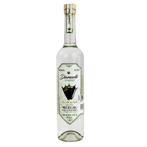 Mezcal Artesanal Pechuga Diamante Verde 100 % Agave 750 ml