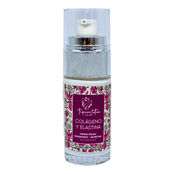 Crema de Colágeno y Elastina Te Quiero Latina Noche 40 ml