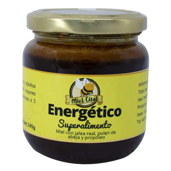 Super Alimento Energético Miel Cital Suplemento Dietético 245 g
