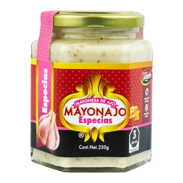 Mayonesa de Ajo Mayonajo Sabor Especias 250 g