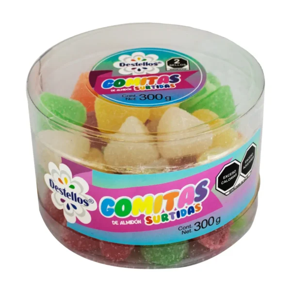 Gomitas surtidas, Destellos variados  300 g y  80 g - Image 2