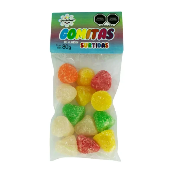 Gomitas surtidas, Destellos variados  300 g y  80 g - Image 7
