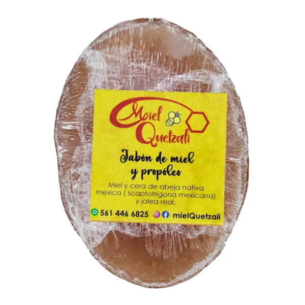 Jabón de Miel y Propoles Miel Quetzali