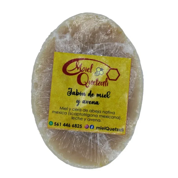 Jabón de Miel y Avena Miel Quetzali