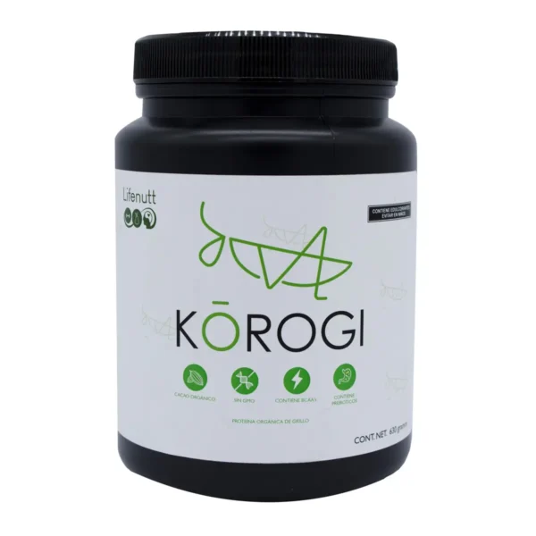 Proteína Orgánica de Grillo KOROGI Lifenutt 630 g