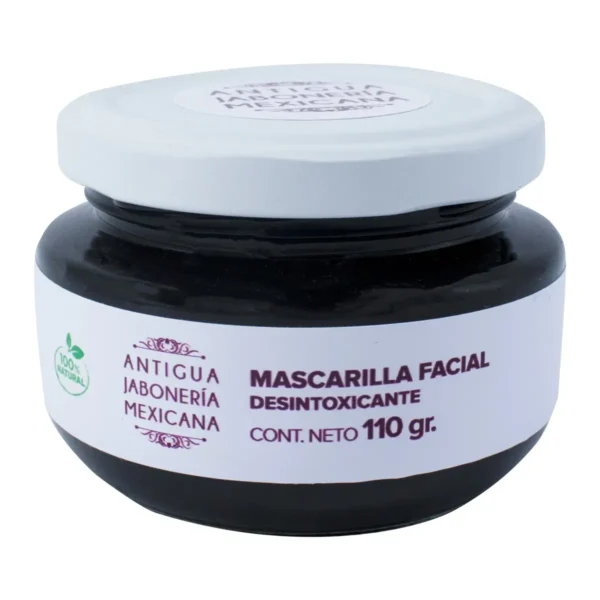 Mascarilla Facial Desintoxicante Antigua Jabonería Mexicana 110 g
