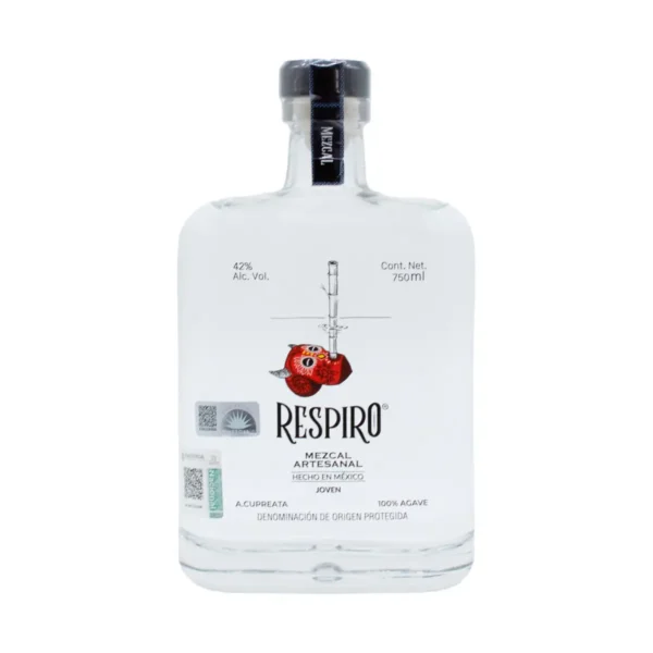 Mezcal Artesanal Joven Respiro 100% Agave Cupreata 750ml