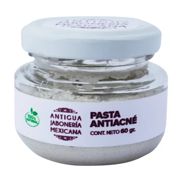 Pasta Antiacné Antigua Jabonería Mexicana 60 g